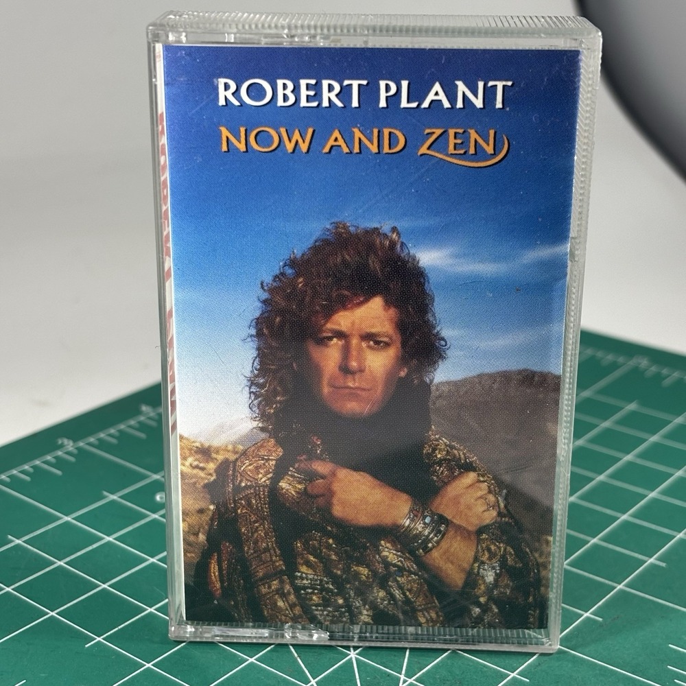 ROBERT PLANT NOW AND ZEN CASSETTE Atlantic 7 90863-4 TESTED Read